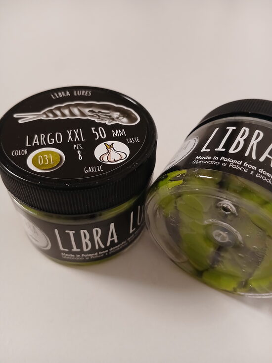 Largo XXL 50mm, 031 Olive, 4,85gr, Garlic, 8 PCS